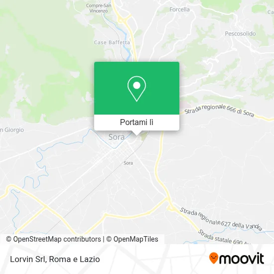 Mappa Lorvin Srl