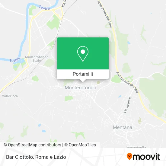 Mappa Bar Ciottolo
