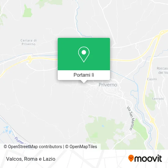 Mappa Valcos