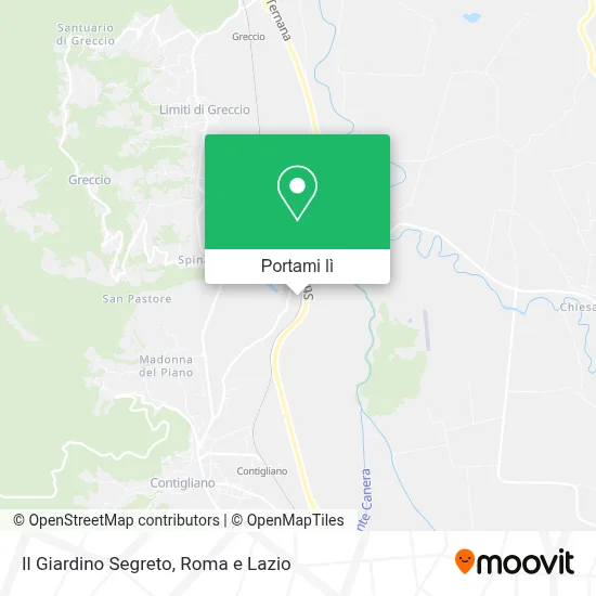 Mappa Il Giardino Segreto