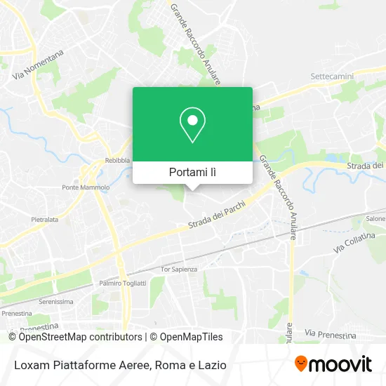 Mappa Loxam Piattaforme Aeree