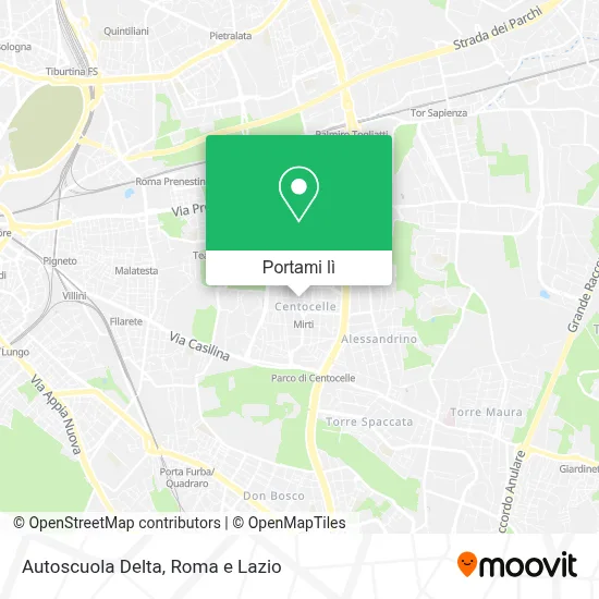 Mappa Autoscuola Delta
