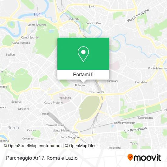 Mappa Parcheggio Ar17
