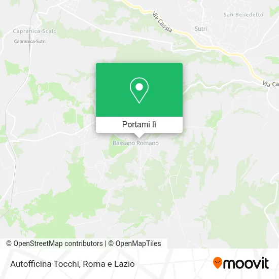 Mappa Autofficina Tocchi