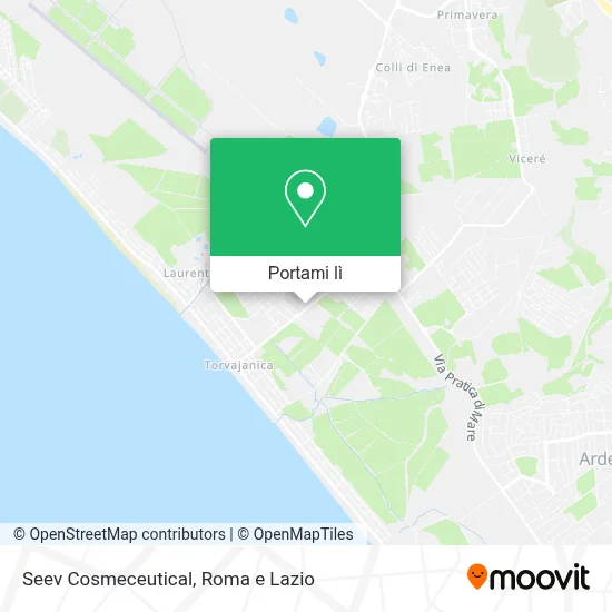 Mappa Seev Cosmeceutical