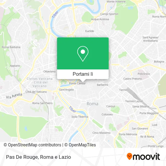 Mappa Pas De Rouge
