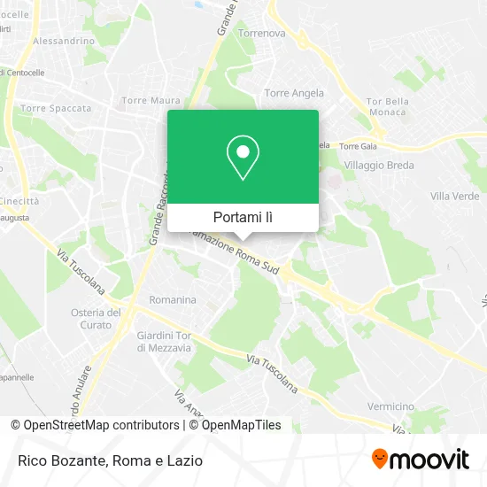 Mappa Rico Bozante