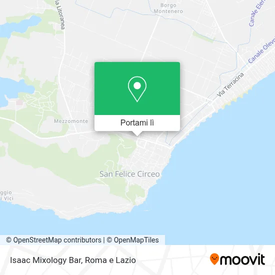 Mappa Isaac Mixology Bar