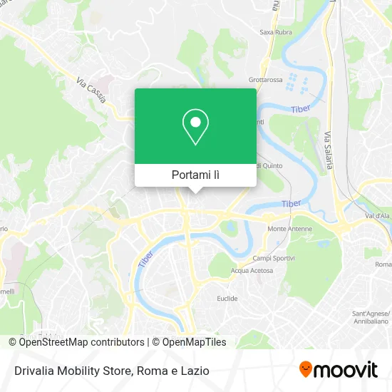 Mappa Drivalia Mobility Store