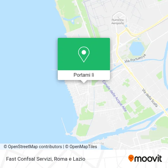 Mappa Fast Confsal Servizi