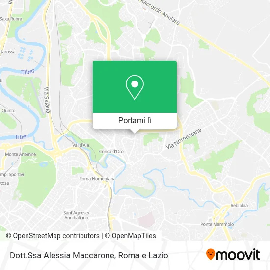 Mappa Dott.Ssa Alessia Maccarone