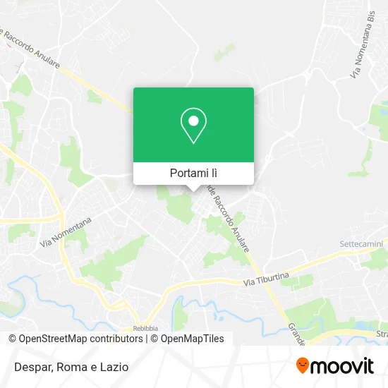 Mappa Despar