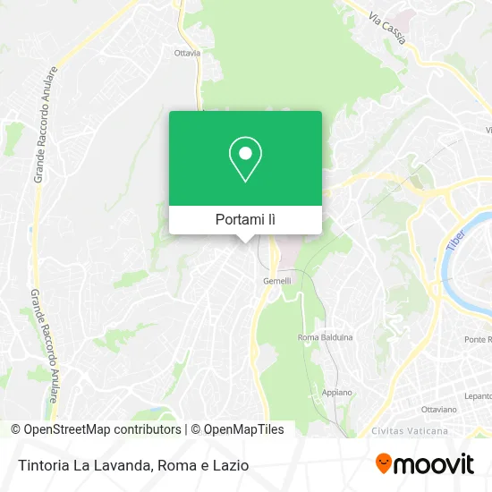 Mappa Tintoria La Lavanda