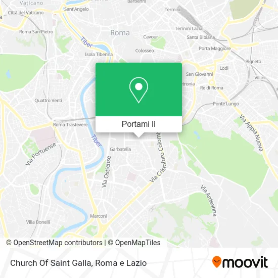 Mappa Church Of Saint Galla