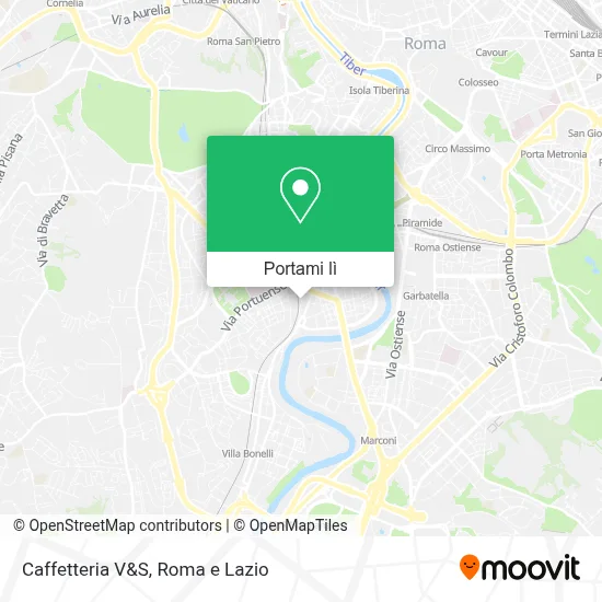 Mappa Caffetteria V&S