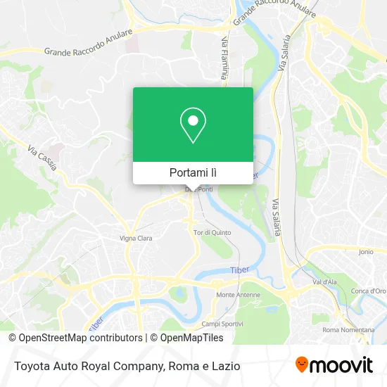 Mappa Toyota Auto Royal Company