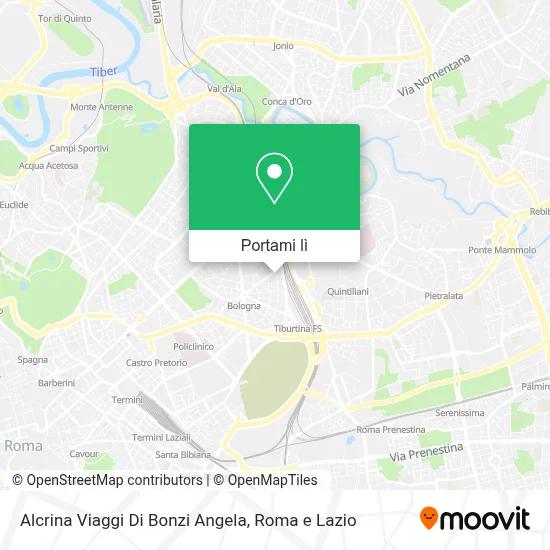 Mappa Alcrina Viaggi Di Bonzi Angela