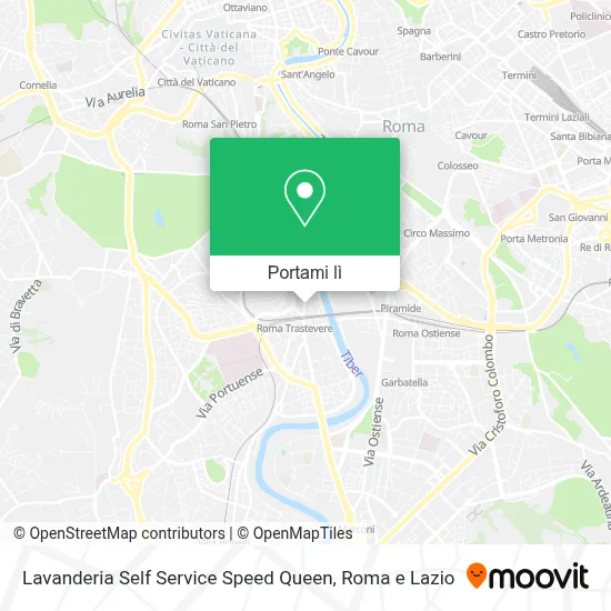 Mappa Lavanderia Self Service Speed Queen