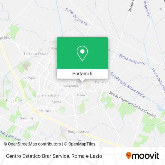 Mappa Centro Estetico Brar Service
