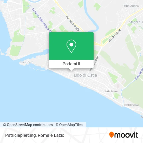 Mappa Patriciapiercing