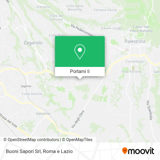 Mappa Buoni Sapori Srl