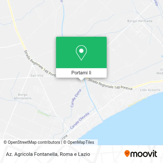 Mappa Az. Agricola Fontanella