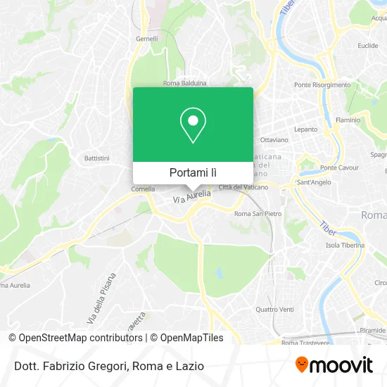 Mappa Dott. Fabrizio Gregori