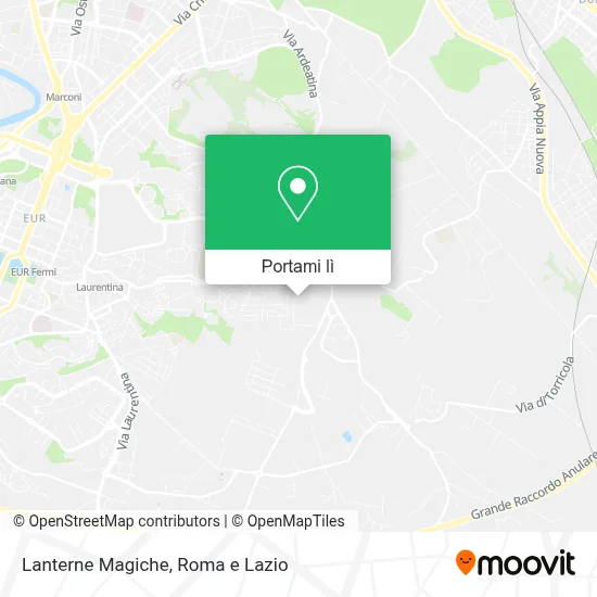 Mappa Lanterne Magiche