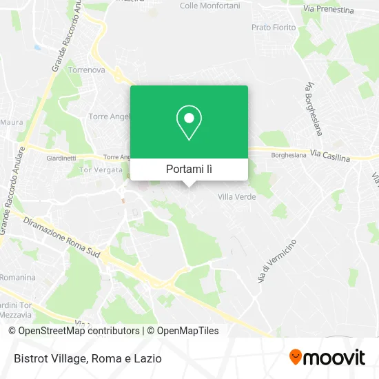Mappa Bistrot Village