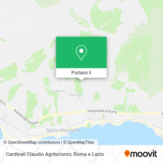 Mappa Cardinali Claudio Agriturismo