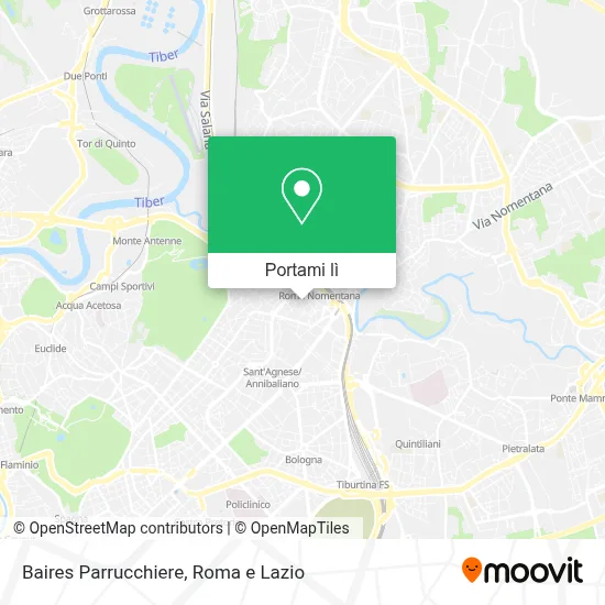 Mappa Baires Parrucchiere