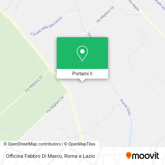 Mappa Officina Fabbro Di Marco