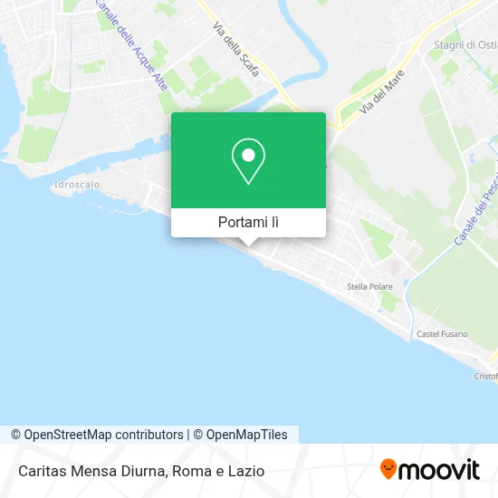 Mappa Caritas Mensa Diurna