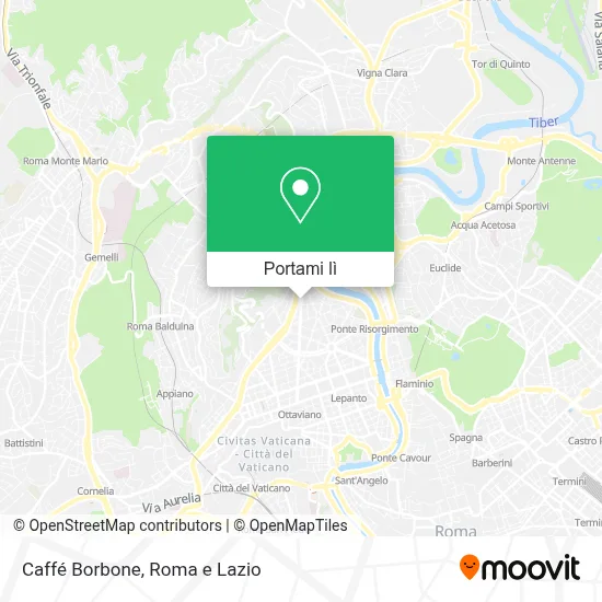 Mappa Caffé Borbone