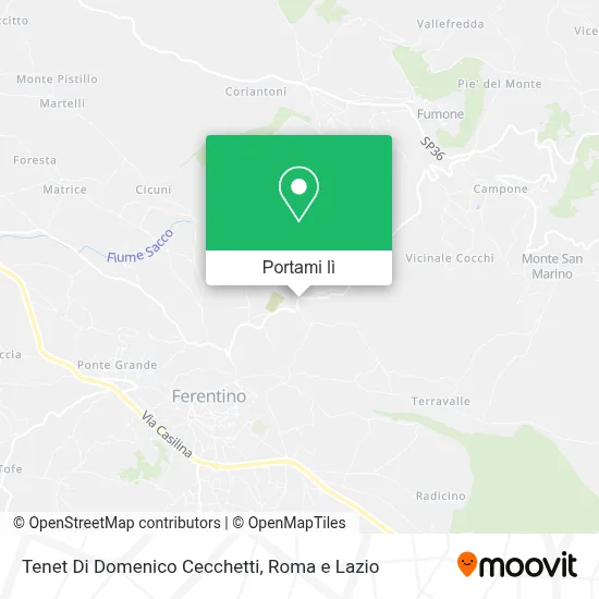 Mappa Tenet Di Domenico Cecchetti
