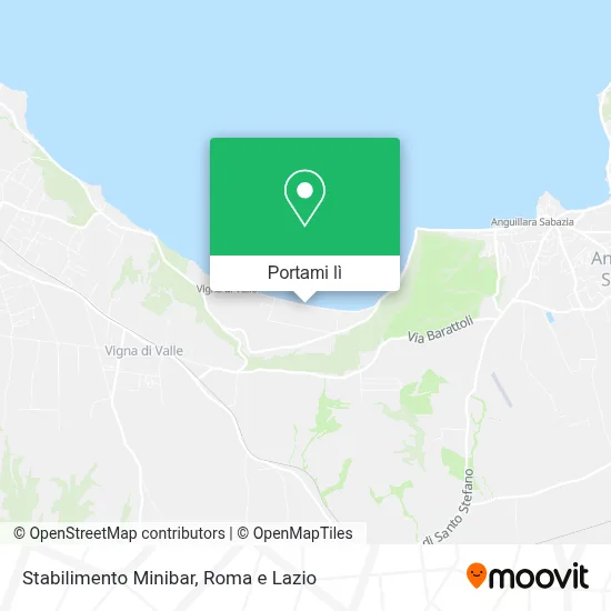 Mappa Stabilimento Minibar
