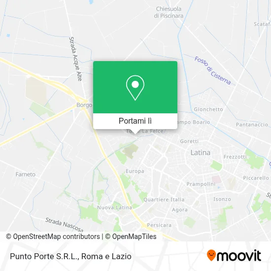 Mappa Punto Porte S.R.L.