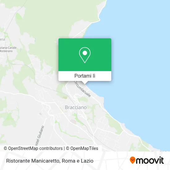 Mappa Ristorante Manicaretto