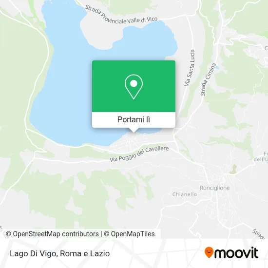 Mappa Lago Di Vigo