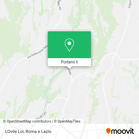 Mappa L'Ovile Loi