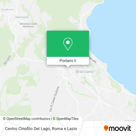 Mappa Centro Cinofilo Del Lago