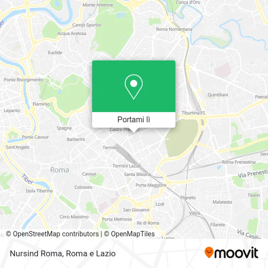 Mappa Nursind Roma