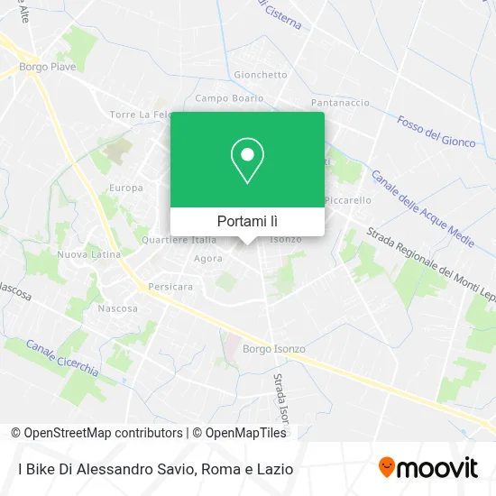 Mappa I Bike Di Alessandro Savio