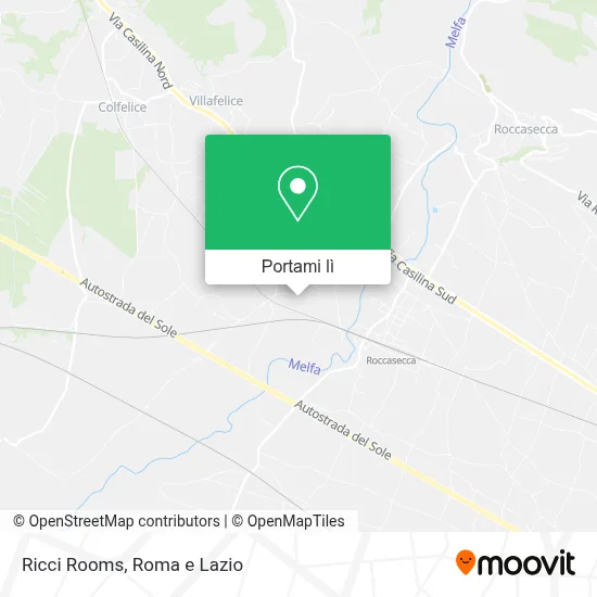 Mappa Ricci Rooms