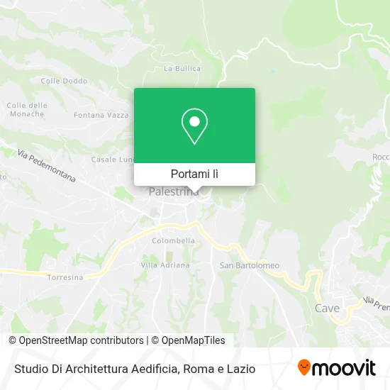 Mappa Studio Di Architettura Aedificia