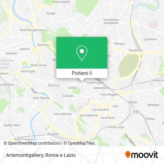 Mappa Artemontigallery