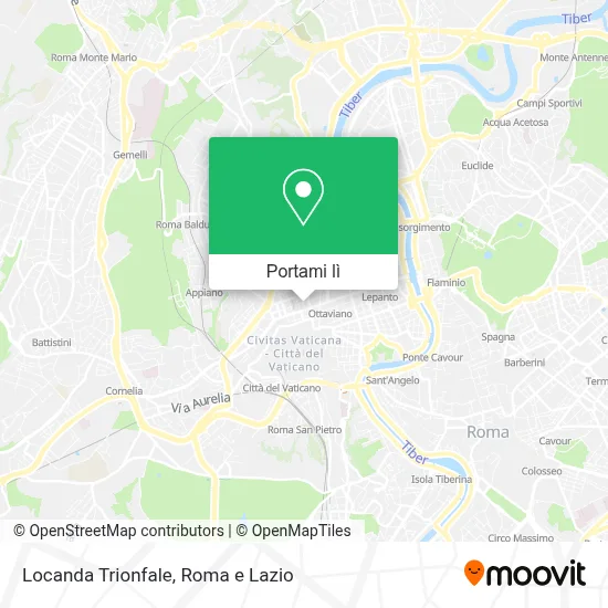 Mappa Locanda Trionfale