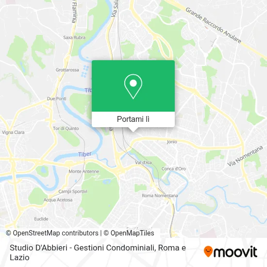 Mappa Studio D'Abbieri - Gestioni Condominiali