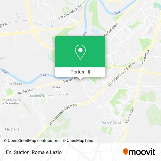 Mappa Eni Station