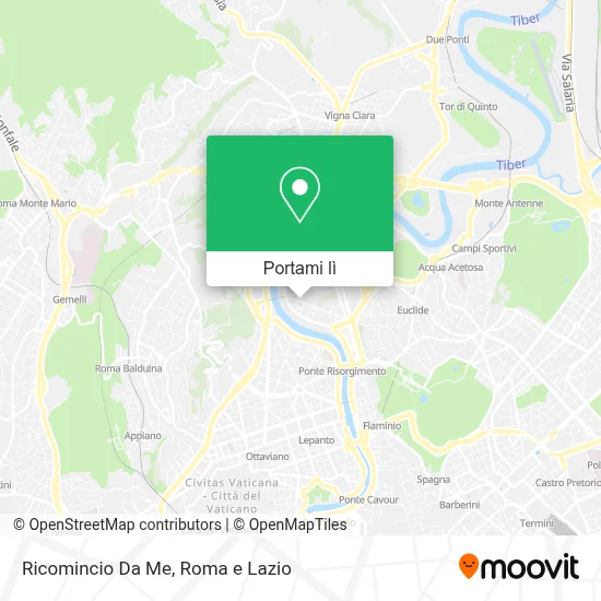 Mappa Ricomincio Da Me